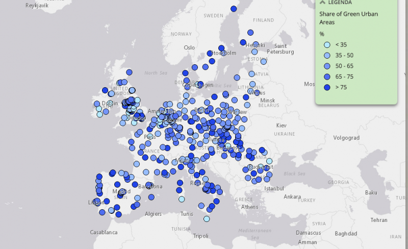 Green Infrastructure In Europe European Data Journalism Network